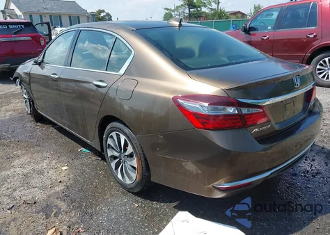 2017 Honda Accord Hybrid from USA, damaged, VIN JHMCR6F33HC005340